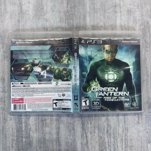 Green Lantern: Rise of the Manhunters - Sony PlayStation 3 PS3 - Complete - Picture 4 of 7